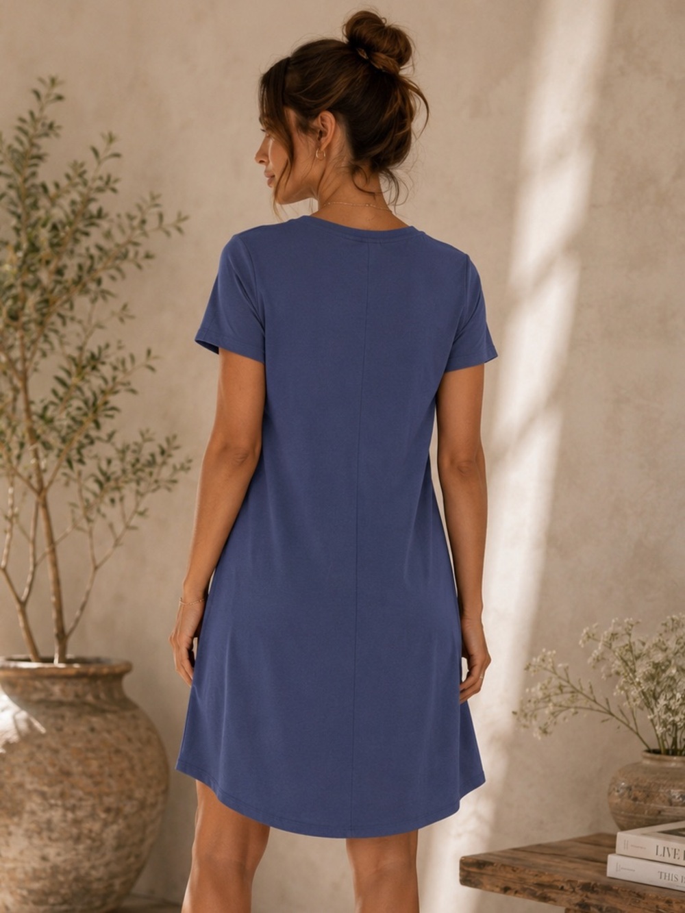 Abercrombie & Fitch Women's Soft Lounge Dress Blue
Size Medium - Picture 3 of 12